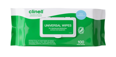 Clinell Universal Sanitising Wipes Heavy Duty