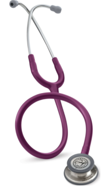 3M Littmann Classic III Adult Stethoscope Chrome Chestpiece/ Plum