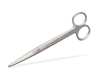 Straight Mayo Scissors 17cm 6.5" - Single (x1)