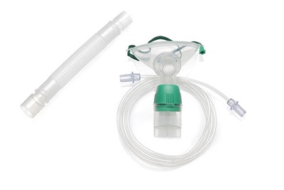 Cirrus™2 Nebuliser, EcoLite™ Tracheostomy Mask Kit With Tube, Adult, 1.8m