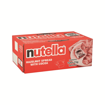 Nutella Hazelnut with Cocoa Spread Portion Packs 15g