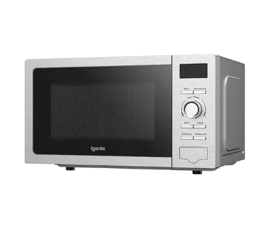 Igenix Digital 800W Microwave Stainless Steel – 20 Litre