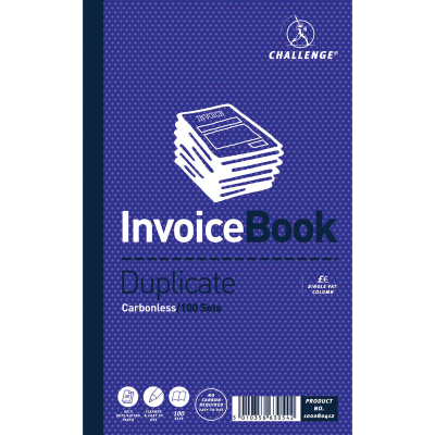 Challenge Carbonless Duplicate Invoice Book