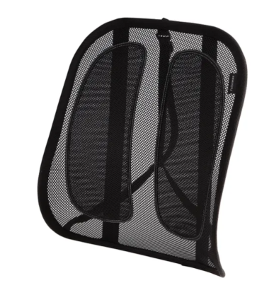 Fellowes Mesh Back Support Black