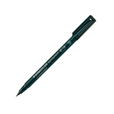 Staedtler Lumocolour Pen Permanent Superfine Black