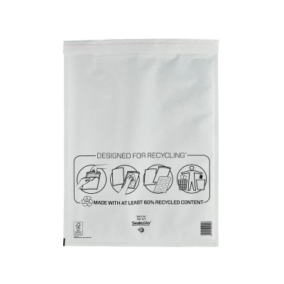 Mail Lite White Bubble Lined Bags K/7 350 x 470mm