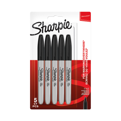 Sharpie Permanent Marker Fine Black