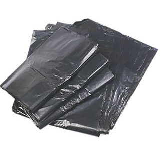 Black Flat Packed Wheelie Bin Liners