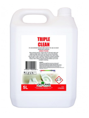 Triple Clean Washroom Cleaner 5 Litre - Multipack (x4)