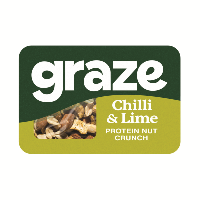 Graze Punchy Protein Power Chilli and Lime Punnet 41g