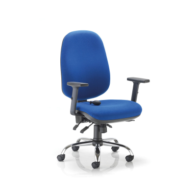 Ergonomic Task Chair Blue