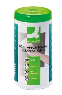 Q-Connect Screen and Keyboard Wipes