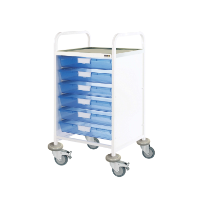 VISTA 50 Clinical Trolley 6 Single Trays