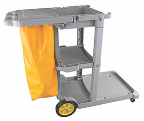 Multi-Purpose Janitorial Trolley with Bag