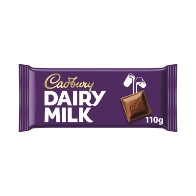 Cadbury Dairy Milk Chocolate Bar 110g 4057359