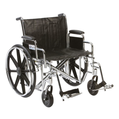 Sentra Bariatric Transit Wheelchair - 22"