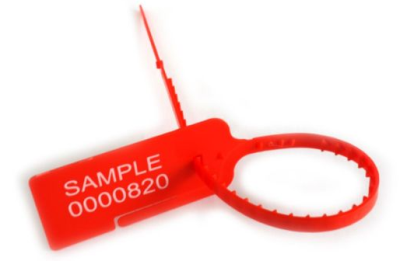 Red Barcoded Security Seals