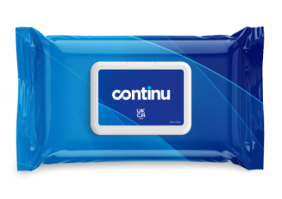 Continu 2-in-1 Antimicrobial Surface Disinfection Wipes