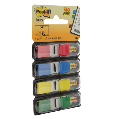 Post-it Index Flags Assorted Colours