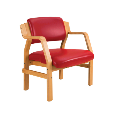 Bariatric Visitor Chair Red