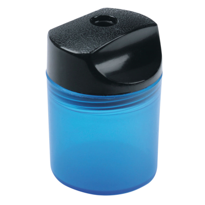 Canister Pencil Sharpener 1 Hole Plastic